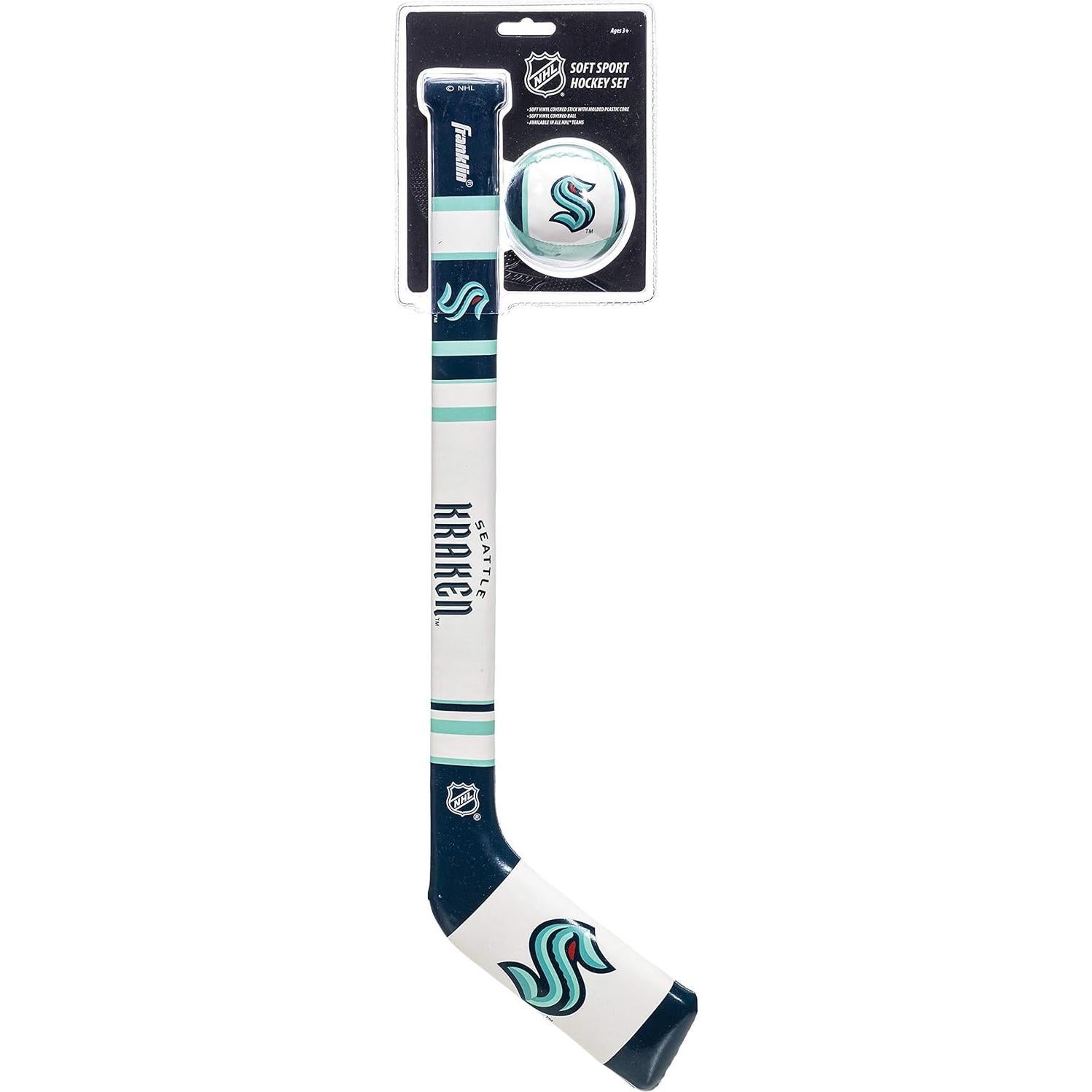Conjunto Hockey Suave Franklin Sports NHL Seattle Kraken