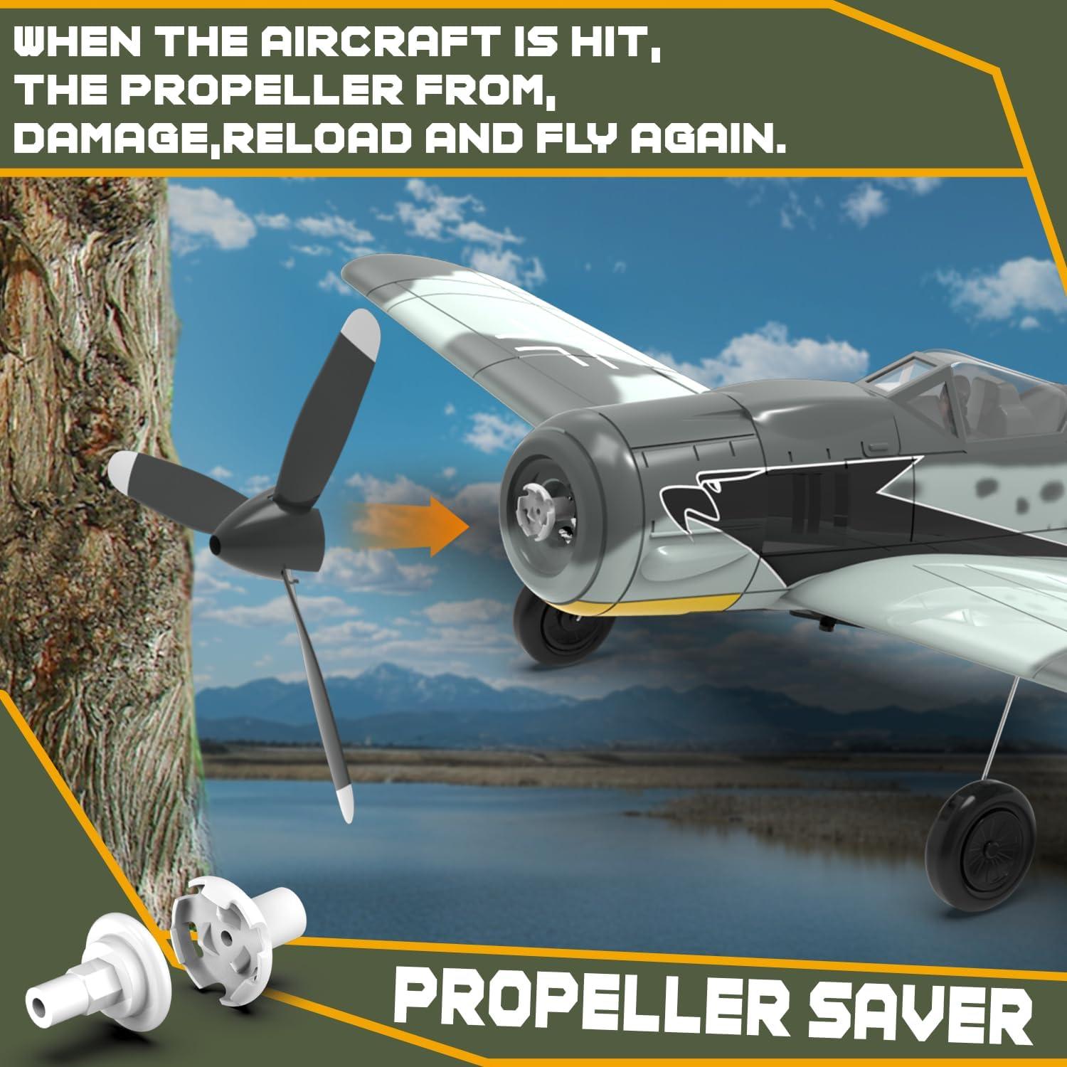 Avián RC ANBURI FW190 4 Canales con Estabilización