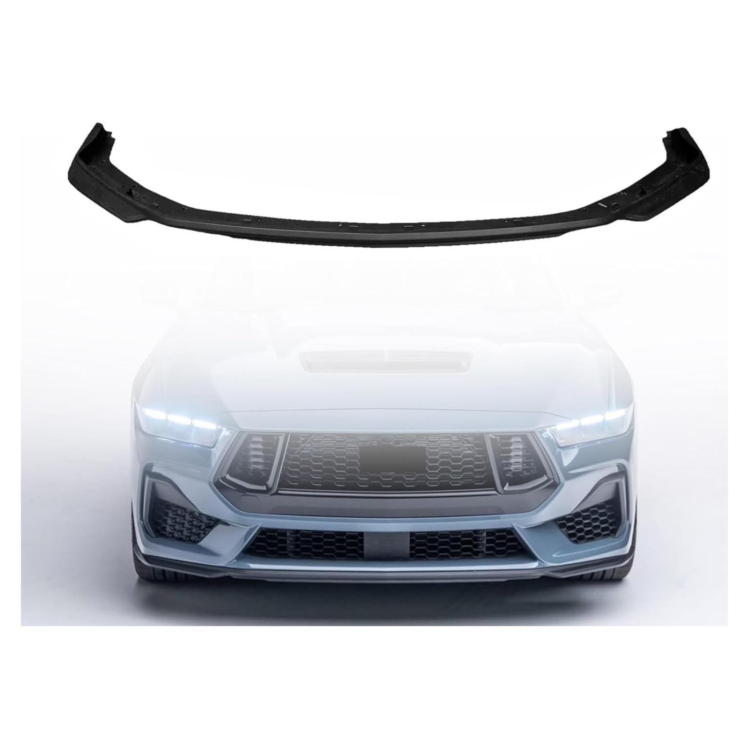 Divisor de Labio de Parachoques Frontal MGWILL para Ford Mustang 2024-2025