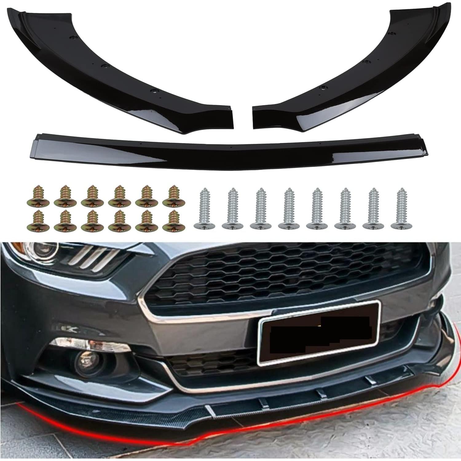 Kit de Spoiler Labio Frontal MUCO para Ford Mustang 2015-2017
