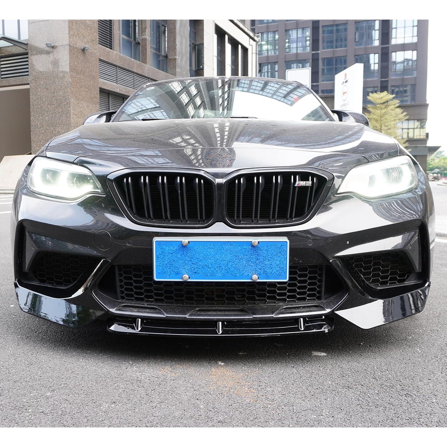 Divisor de Labio Frontal BMW F87 M2C 2016-2020 ABS Negro
