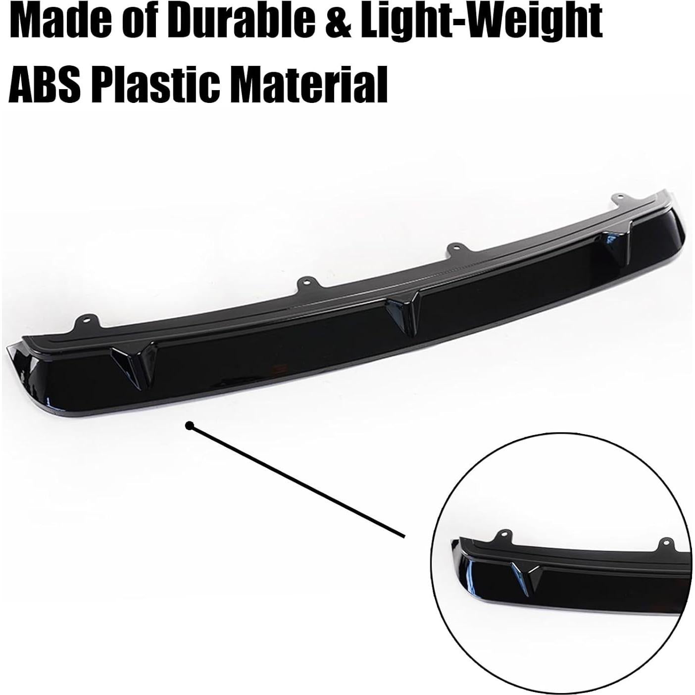 Divisor de Labio Frontal BMW F87 M2C 2016-2020 ABS Negro