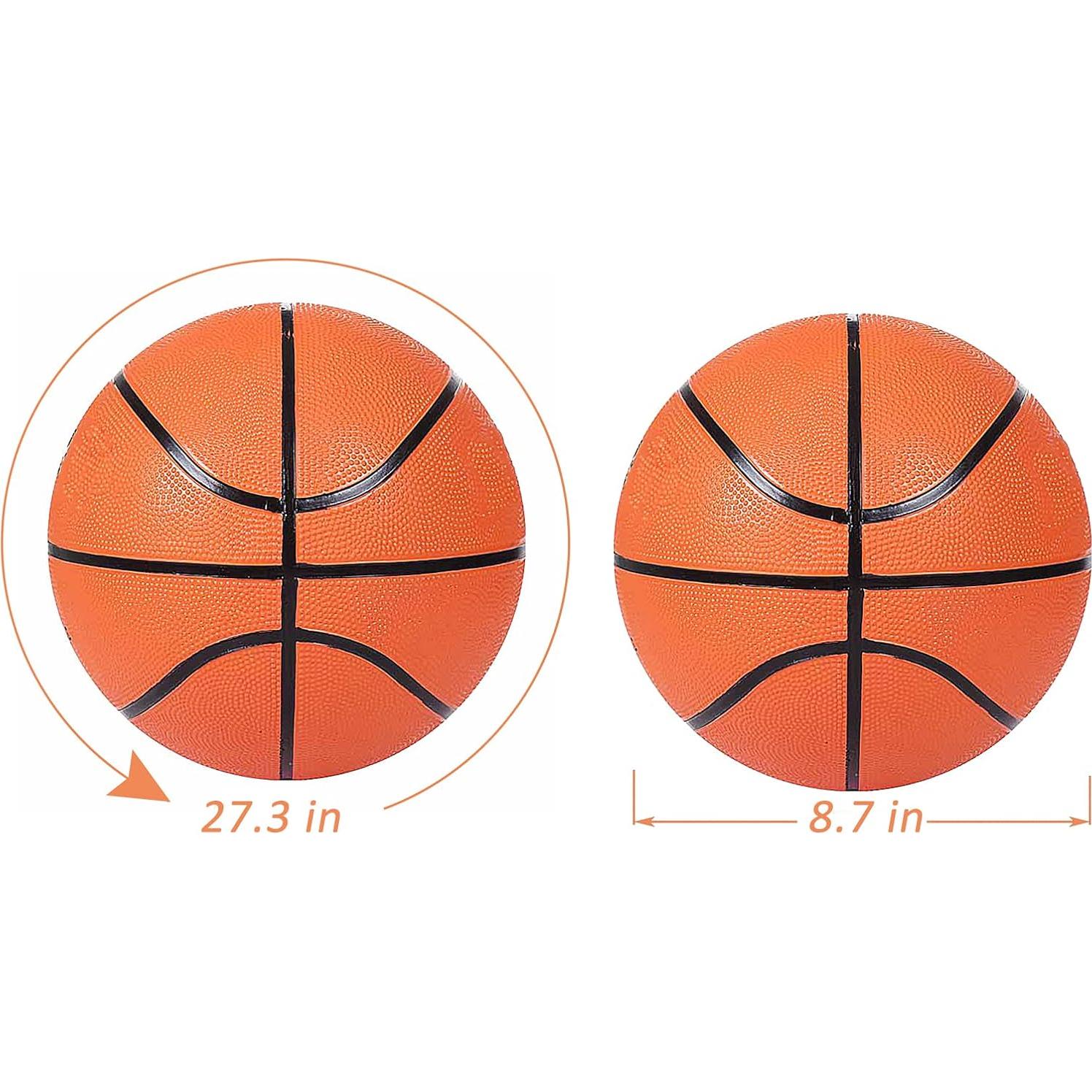 Balón de Baloncesto SPDTECH Tamaño 5 Goma Naranja