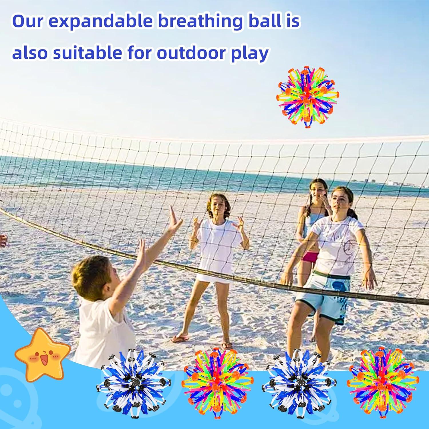 Juguete de Bola Expandible AGSIXZLAN para Niños 1-3 Años