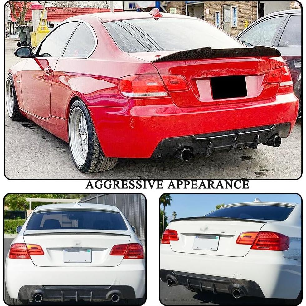 Difusor Trasero de Fibra de Carbono Kit Mcarcar para BMW E92 E93