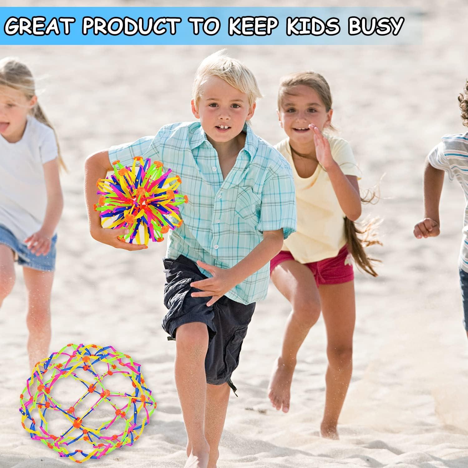 Bola Expandible AGSIXZLAN Juguete Antiestrés para Niños