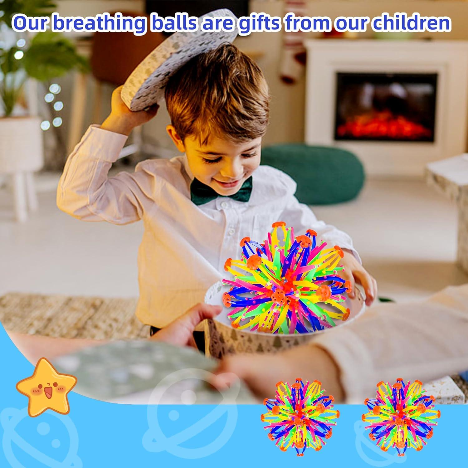 Bola Expandible AGSIXZLAN Juguete Antiestrés para Niños