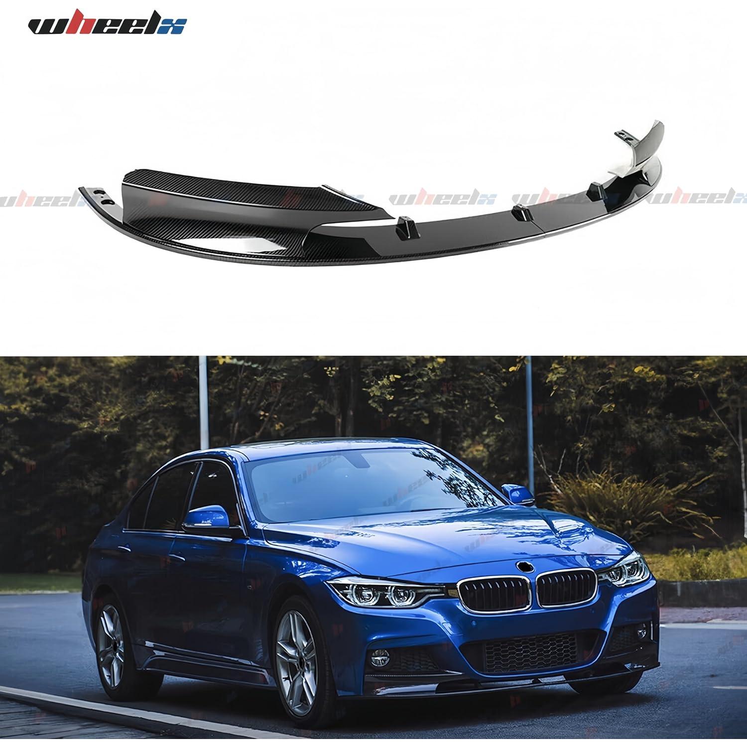 Divisor de Labio de Parachoques Frontal WheelX F30 F31 M Sport