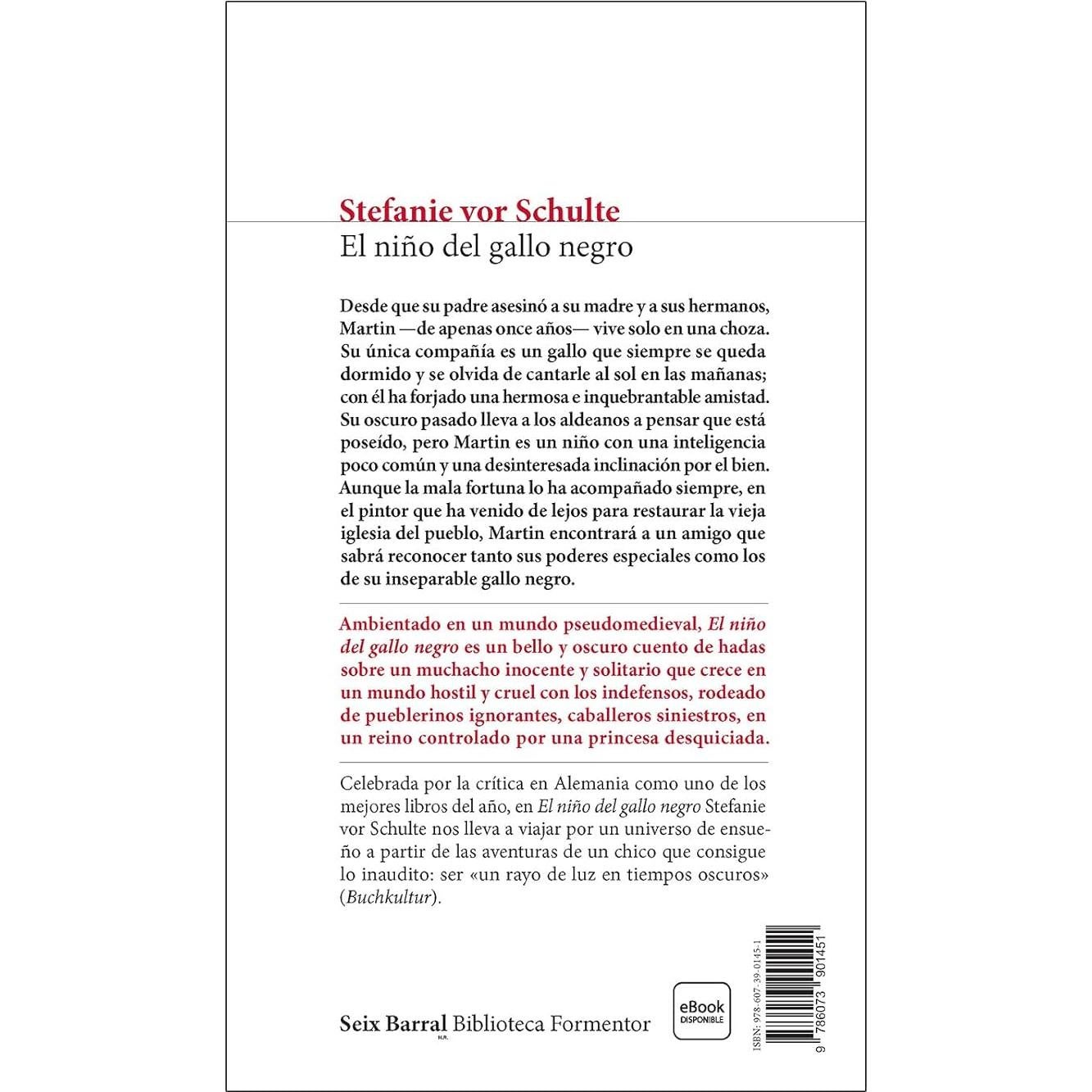 El niño del gallo negro (Spanish Edition)