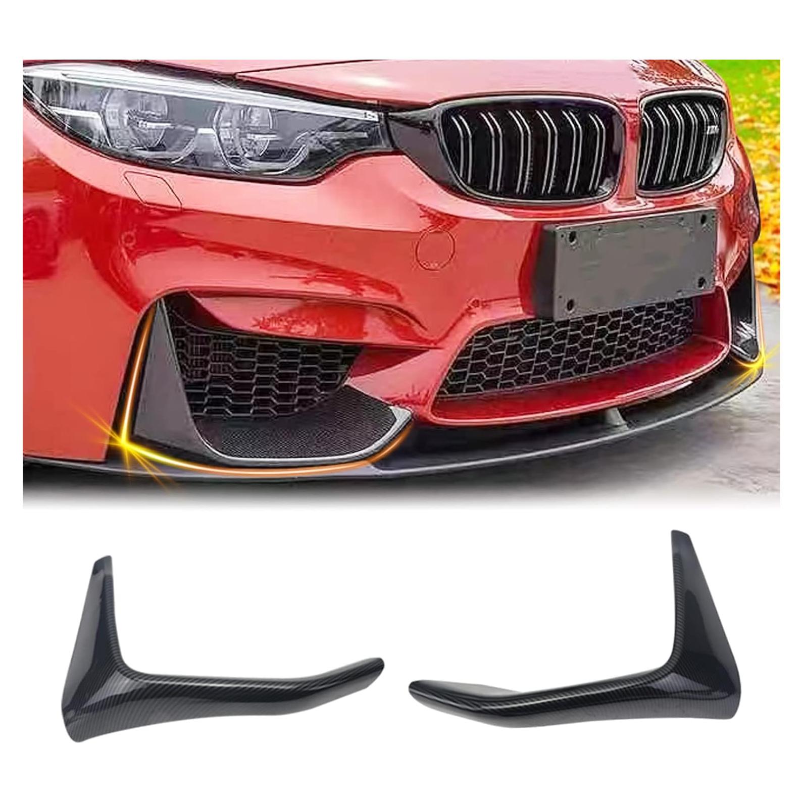 Divisores de Parachoques Delanteros Fibra de Carbono BMW F80 M3 F82 F83 2014-2020
