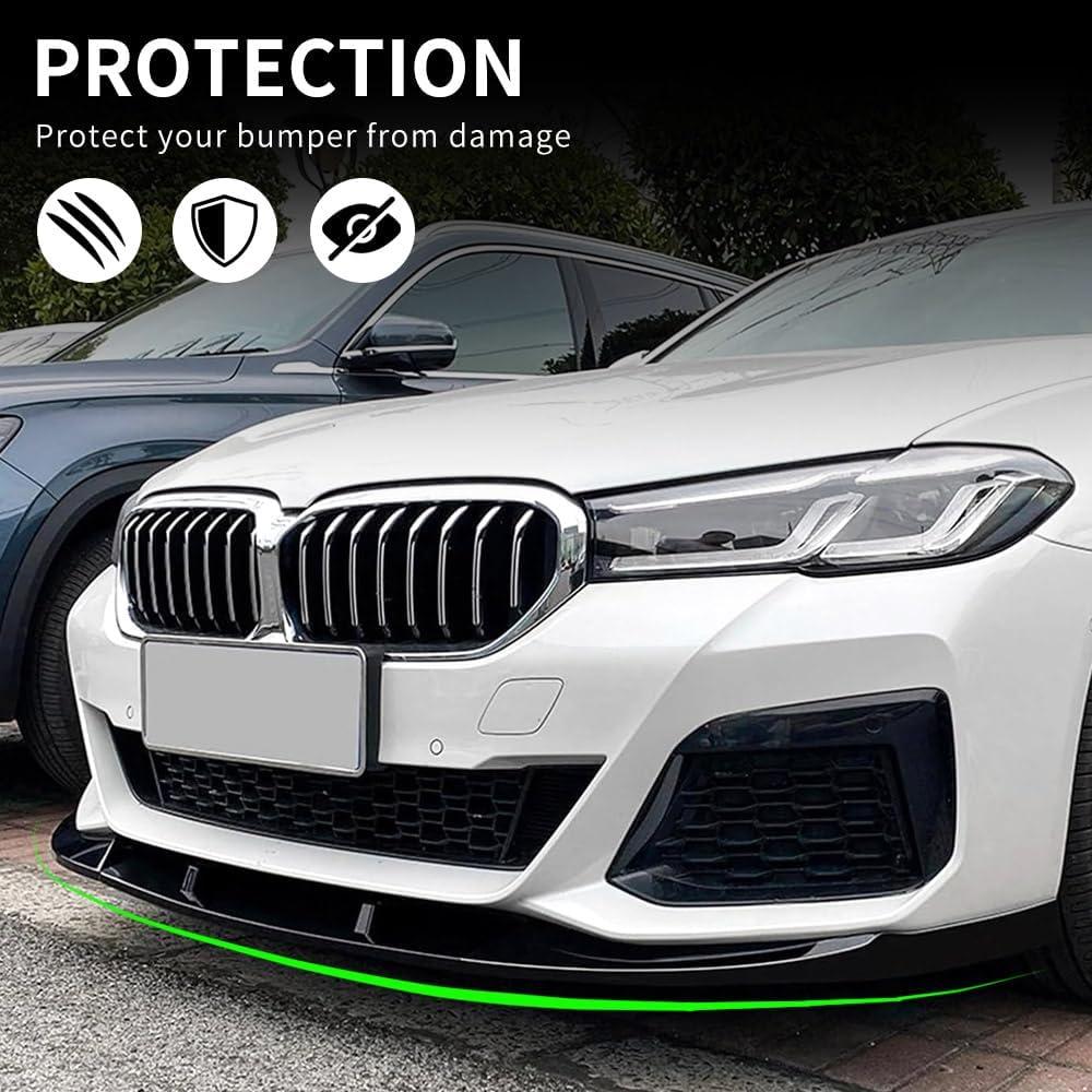 Labio Frontal BMW G30 LCI 2021-2023 M-Sport ABS Negro Brillante