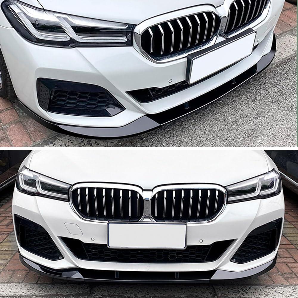 Labio Frontal BMW G30 LCI 2021-2023 M-Sport ABS Negro Brillante