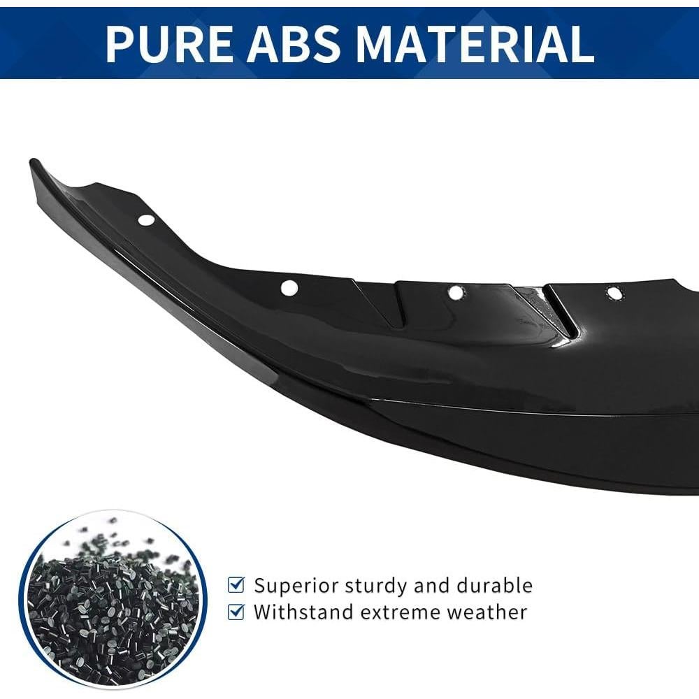 Labio Frontal BMW G30 LCI 2021-2023 M-Sport ABS Negro Brillante