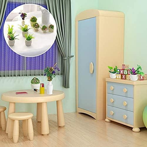 Mini Plantas en Maceta Chuangdi 12 Piezas Decoración