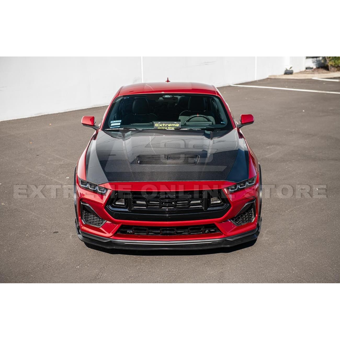 Labio de Parachoques Frontal Ford Mustang S650 2024+ Poliuretano