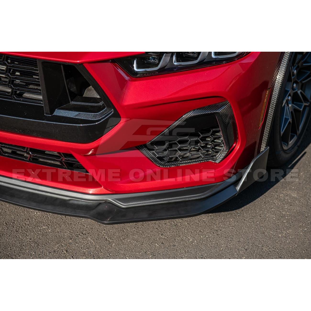 Labio de Parachoques Frontal Ford Mustang S650 2024+ Poliuretano