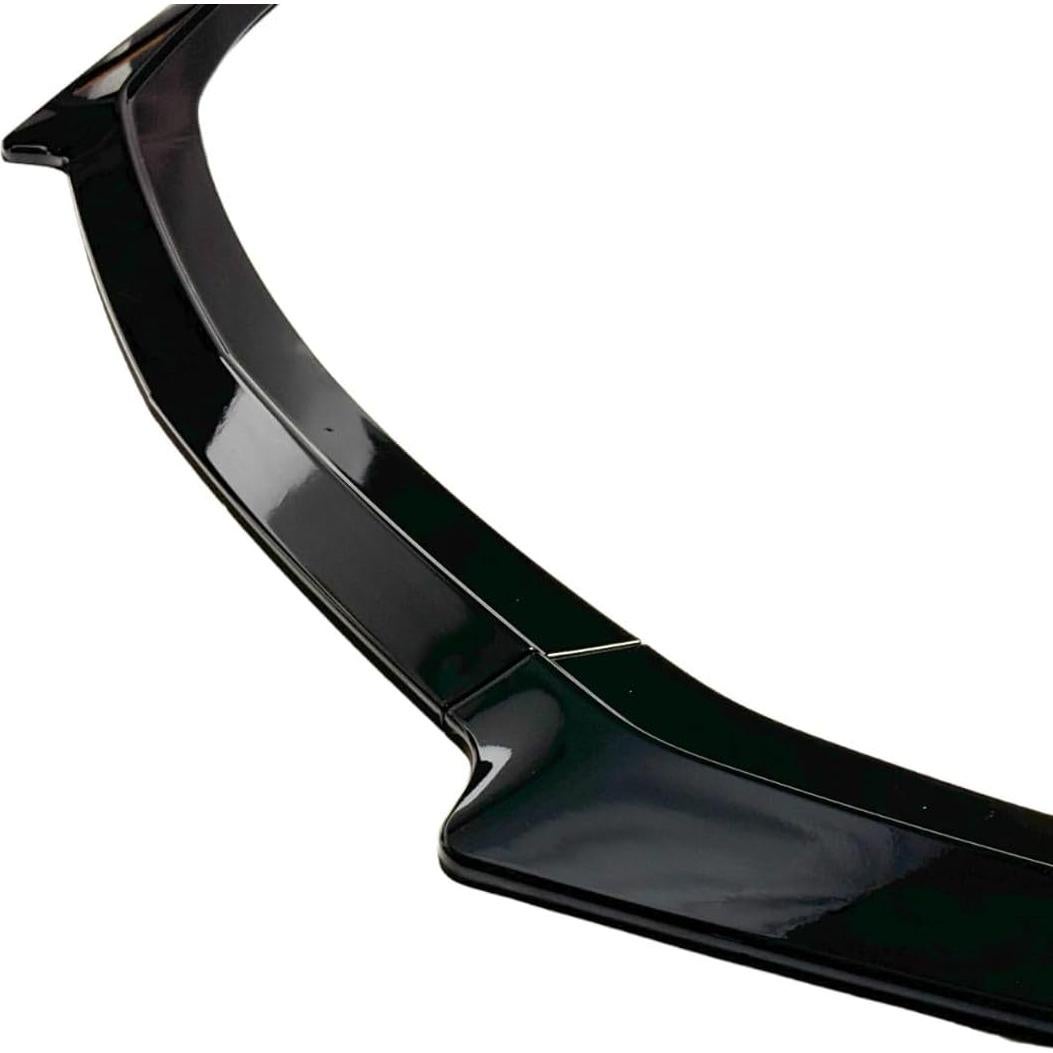 Spoiler Labio Frontal JSD para Mustang 2018-2023 Negro Brillante