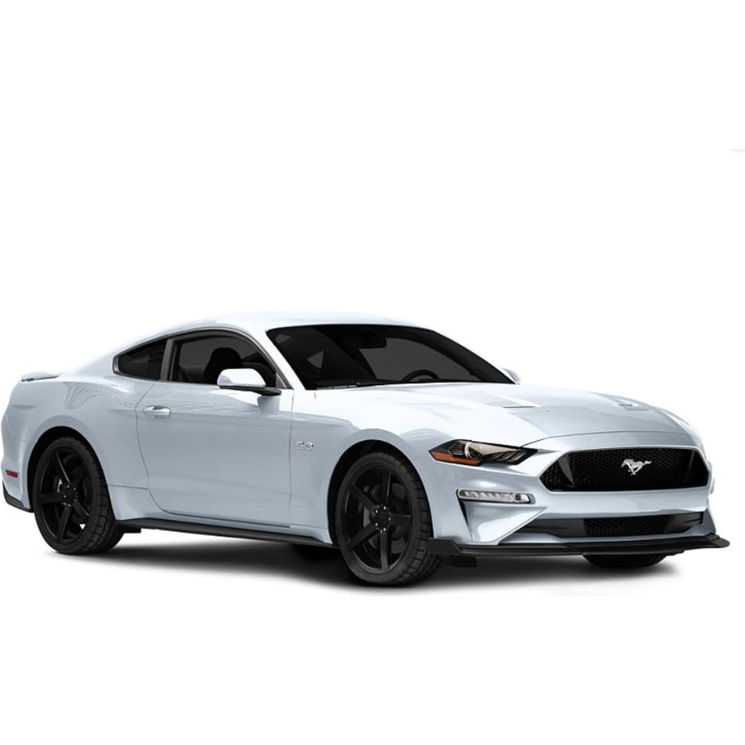 Spoiler Labio Frontal JSD para Mustang 2018-2023 Negro Brillante