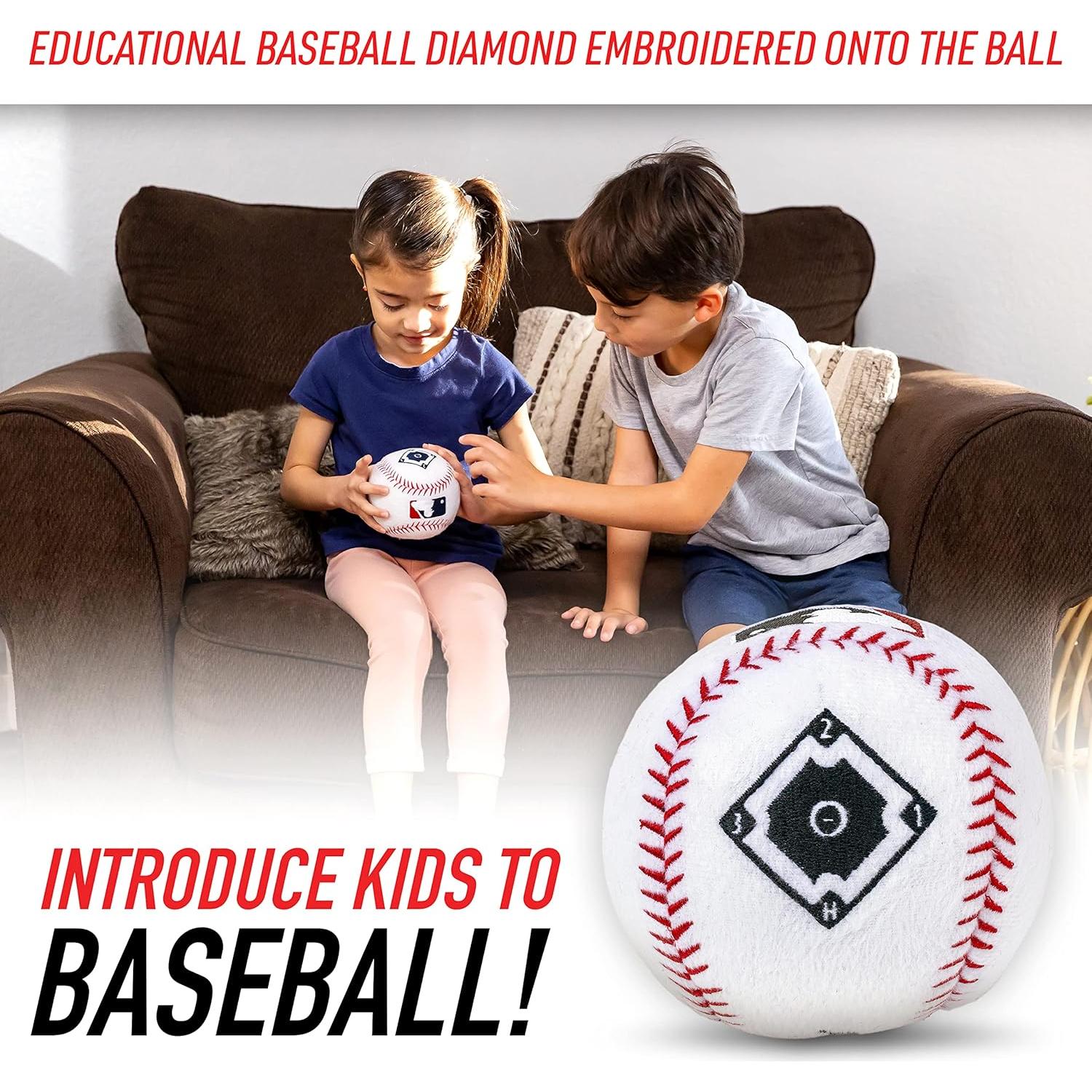 Pelota de Peluche Franklin Sports Béisbol Suave 10 cm