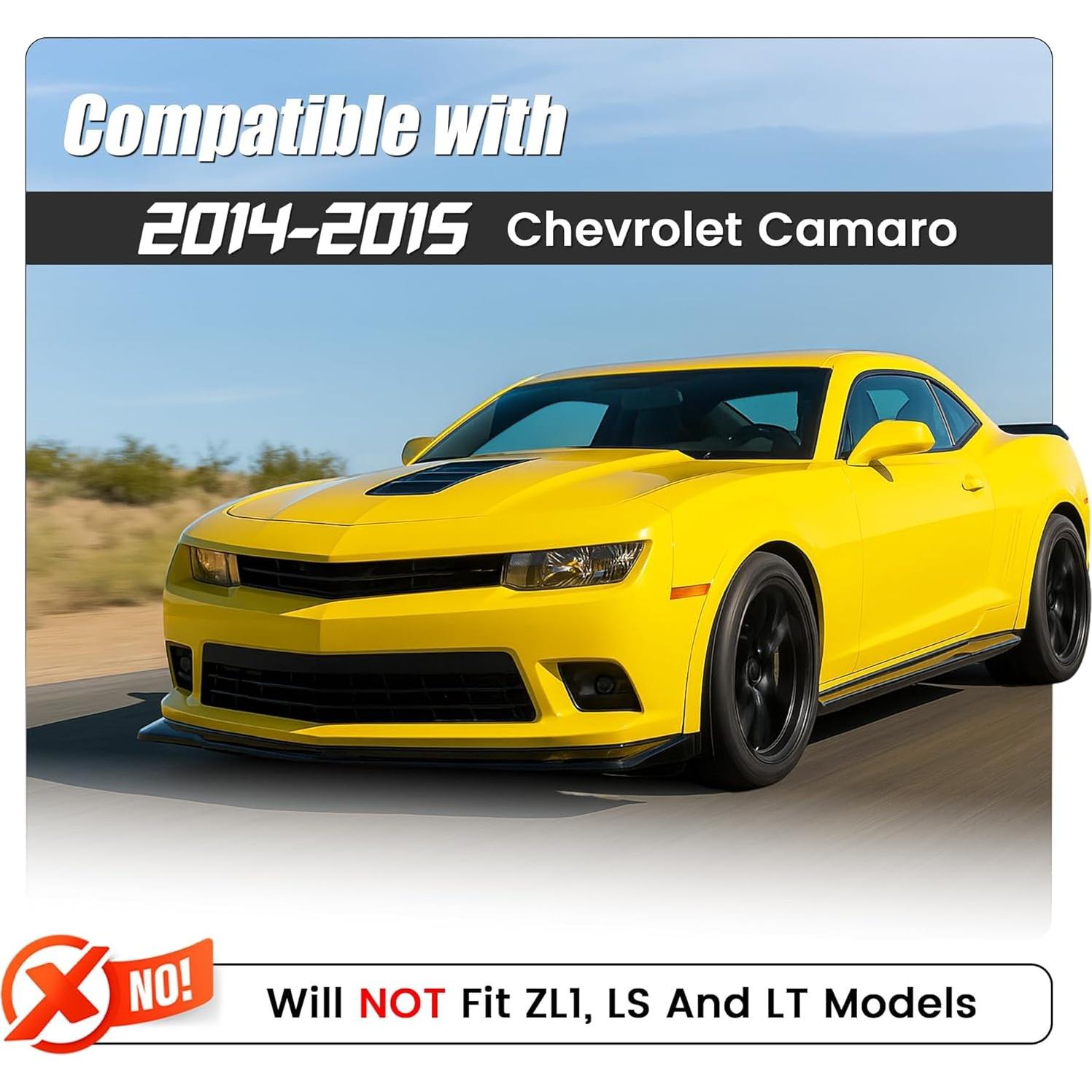 Labio de Parachoques Frontal HECASA para Chevy Camaro Z28 2014-2015