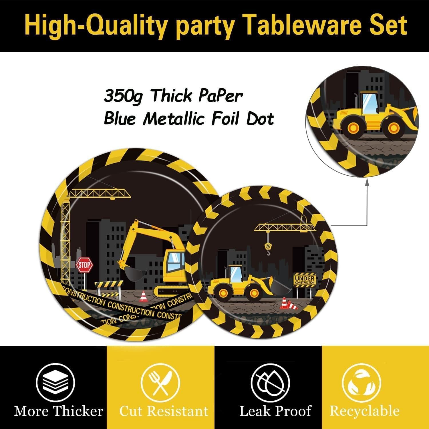 172 Piezas Suministros Fiesta Cumpleaños Construcción Oigco