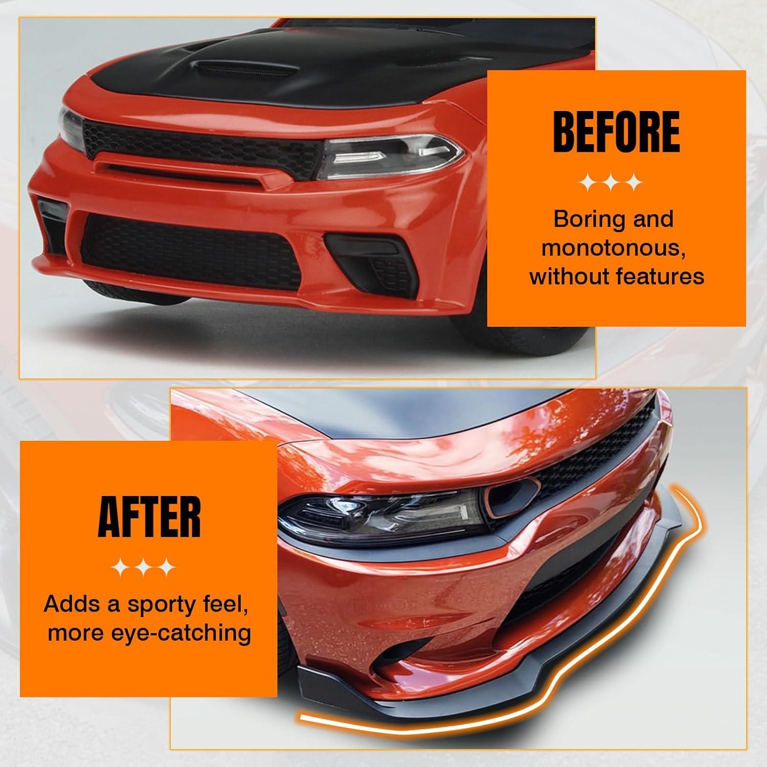 Spoiler Labio Parachoques Frontal MODILOVER para Chevy Camaro 2010-2013