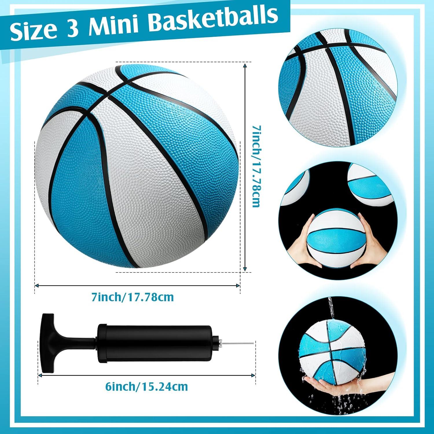 Balones de Baloncesto para Piscina Honoson 6 Piezas 17.78 cm