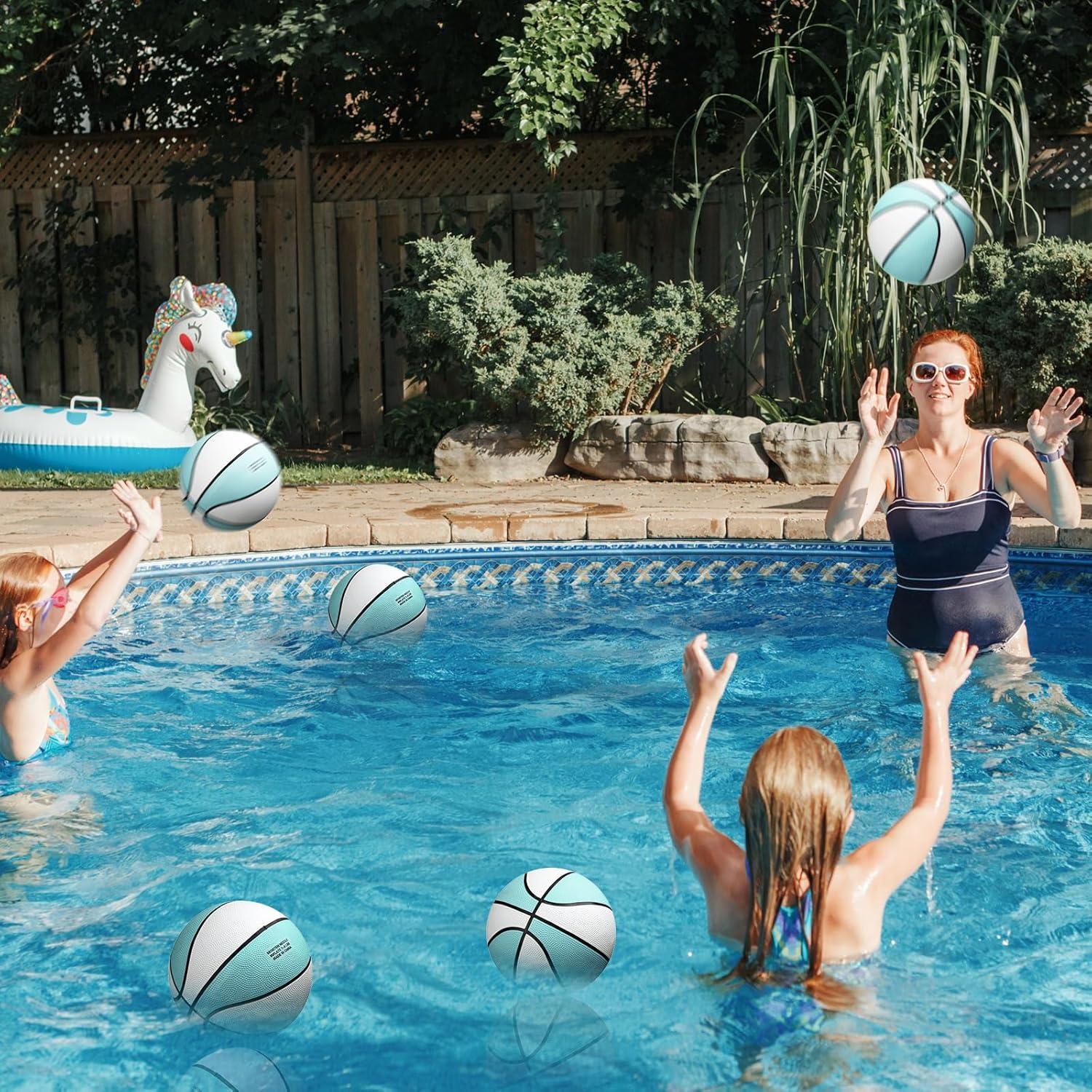 Balones de Baloncesto de Agua Honoson 6 Piezas 17,78 cm