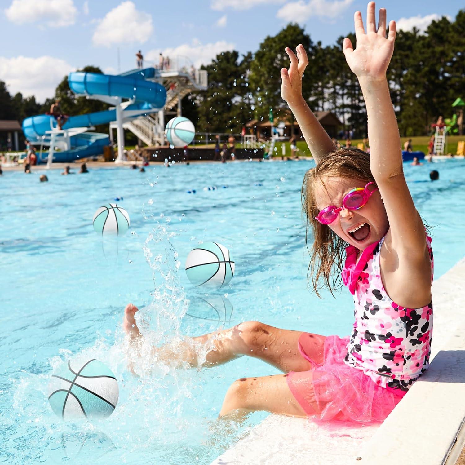 Balones de Baloncesto de Agua Honoson 6 Piezas 20 cm