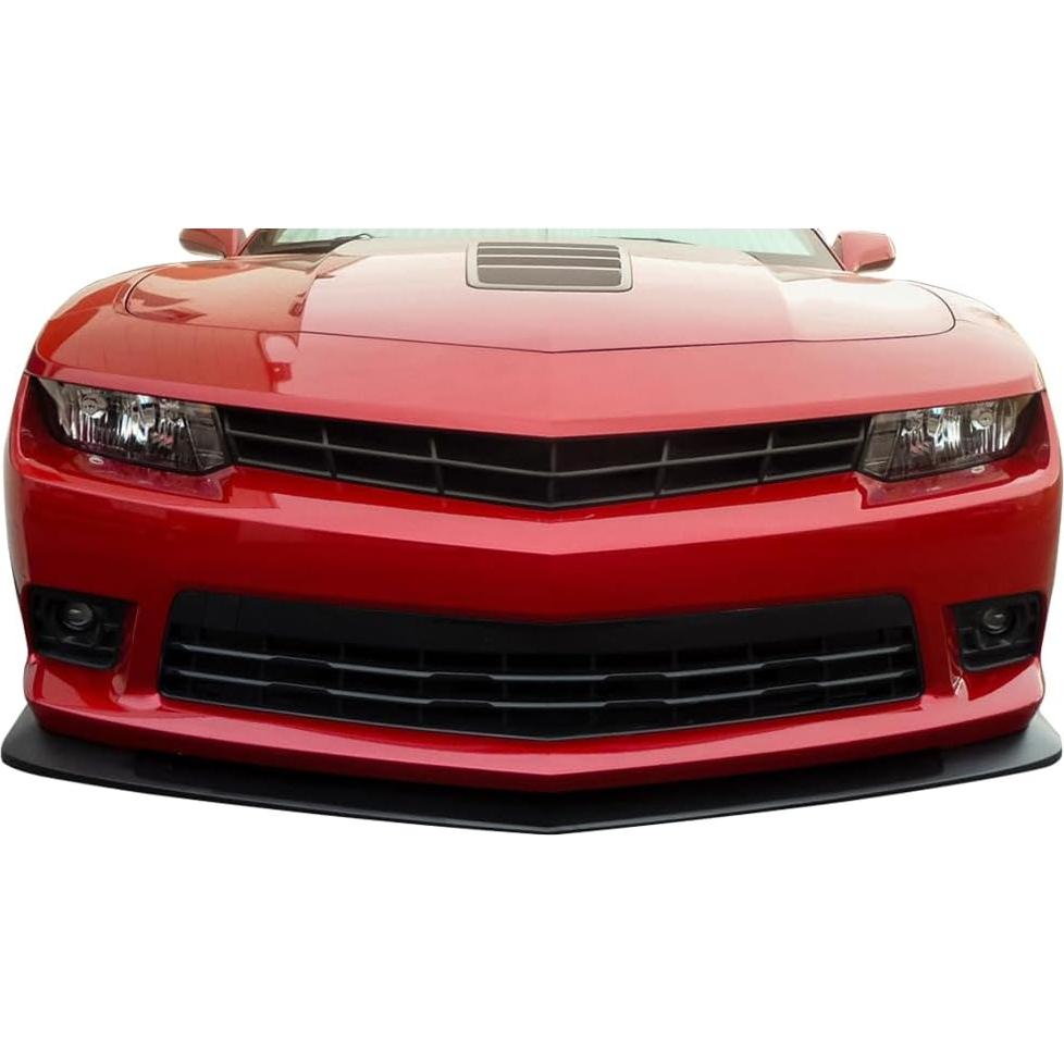 Labio de Parachoques Frontal IKON para Chevrolet Camaro SS 2014-2015 - Negro Mate ABS