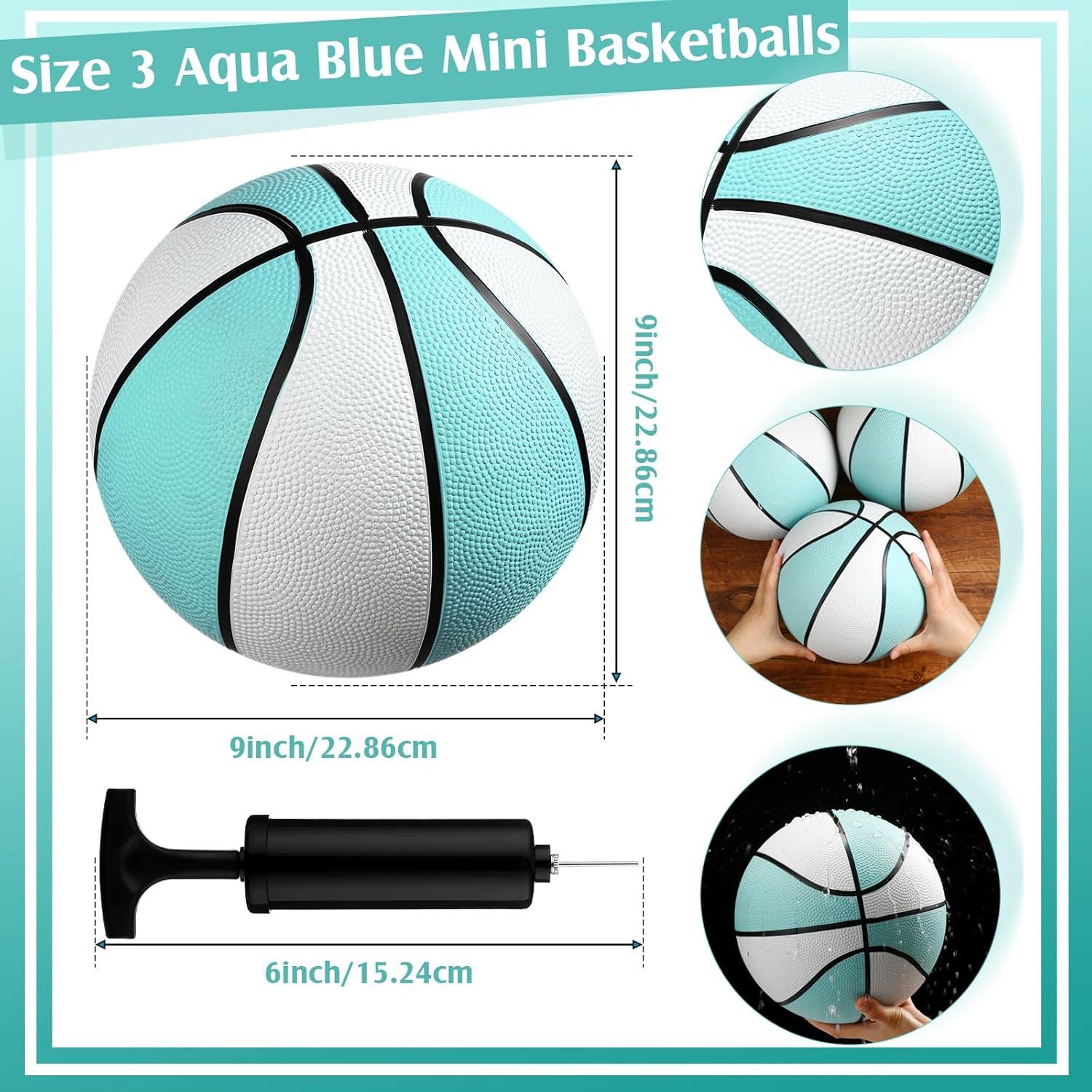 Balones de Baloncesto de Agua Honoson 6 Piezas 22.86 cm