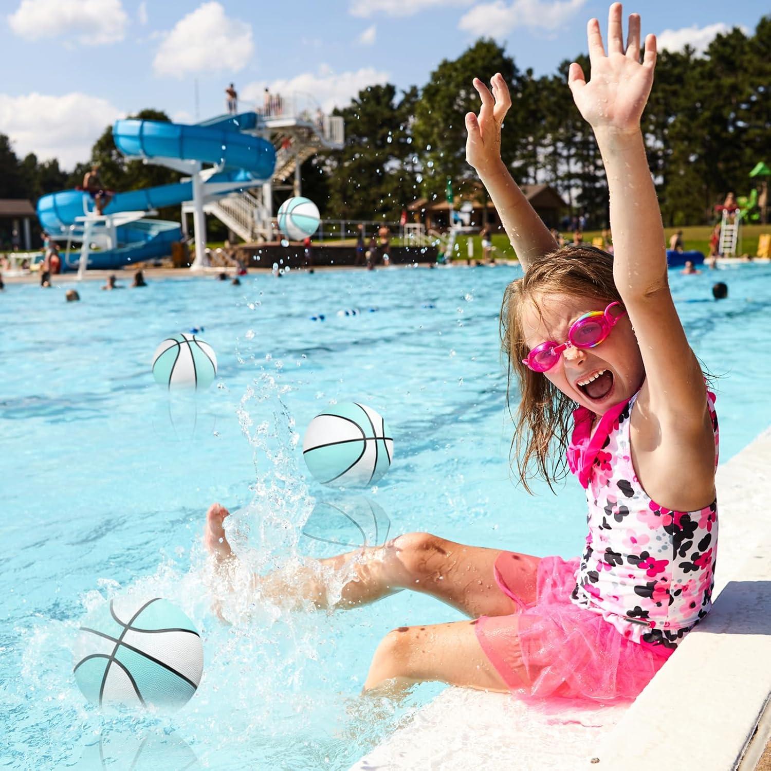 Balones de Baloncesto de Agua Honoson 6 Piezas 22.86 cm