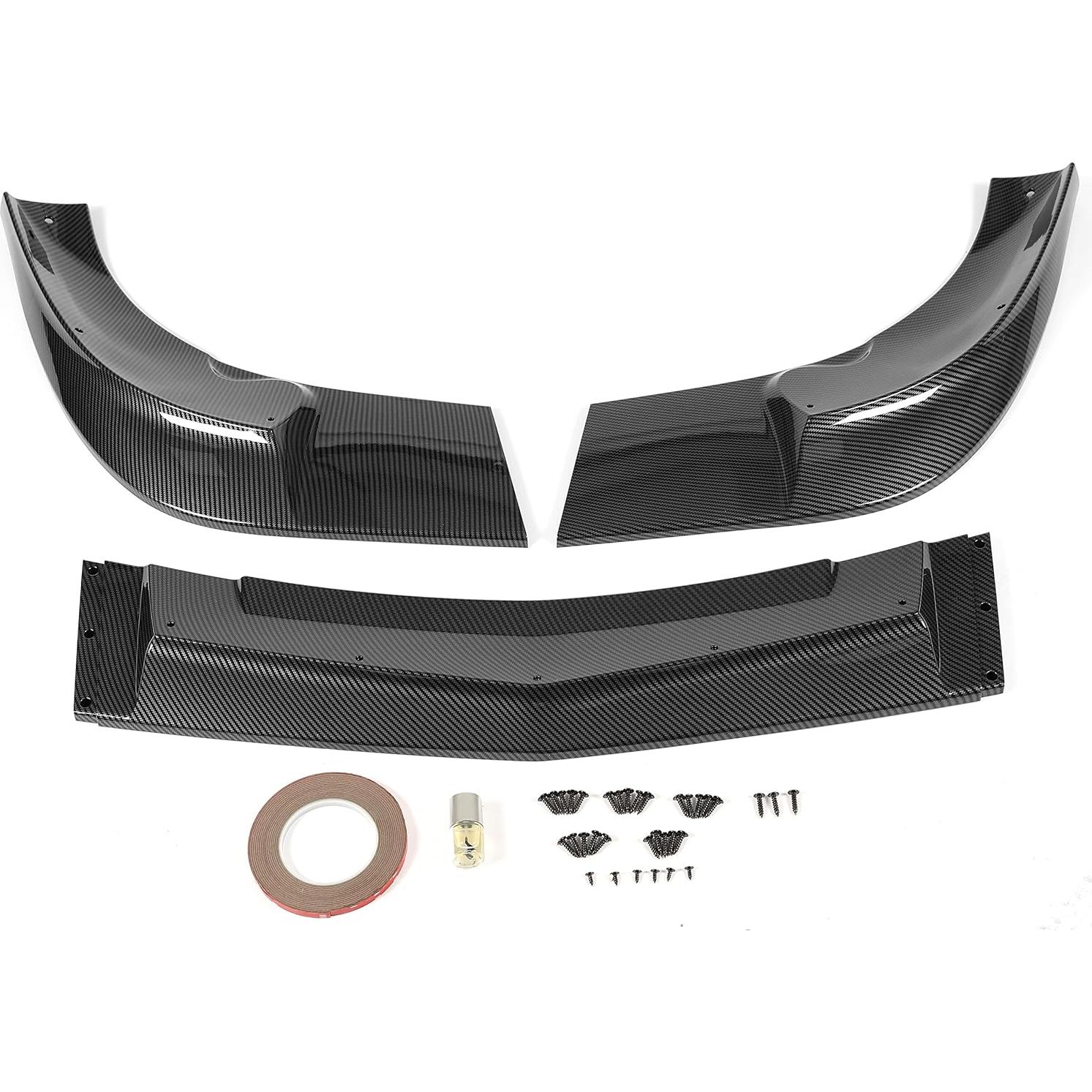 HECASA Labio de Parachoques Frontal para Chevy Corvette C6 2005-2013