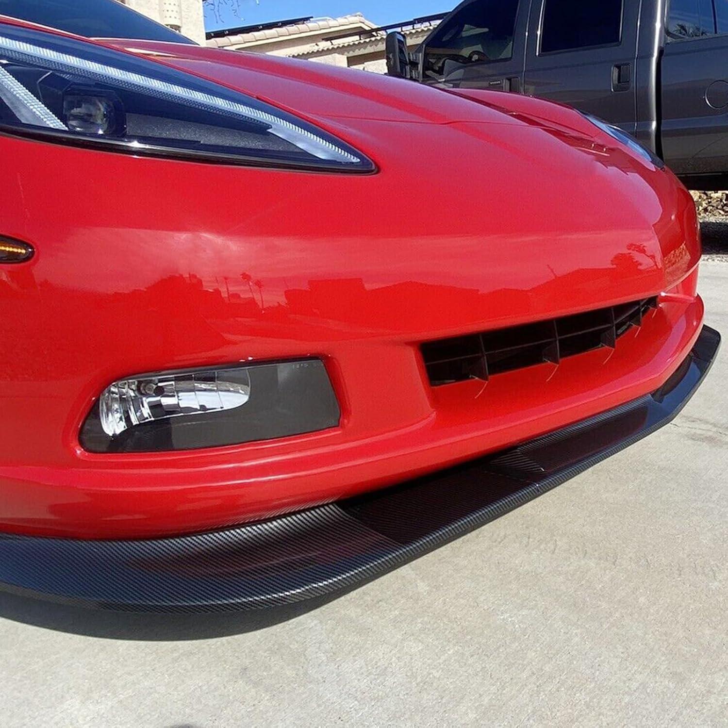 HECASA Labio de Parachoques Frontal para Chevy Corvette C6 2005-2013