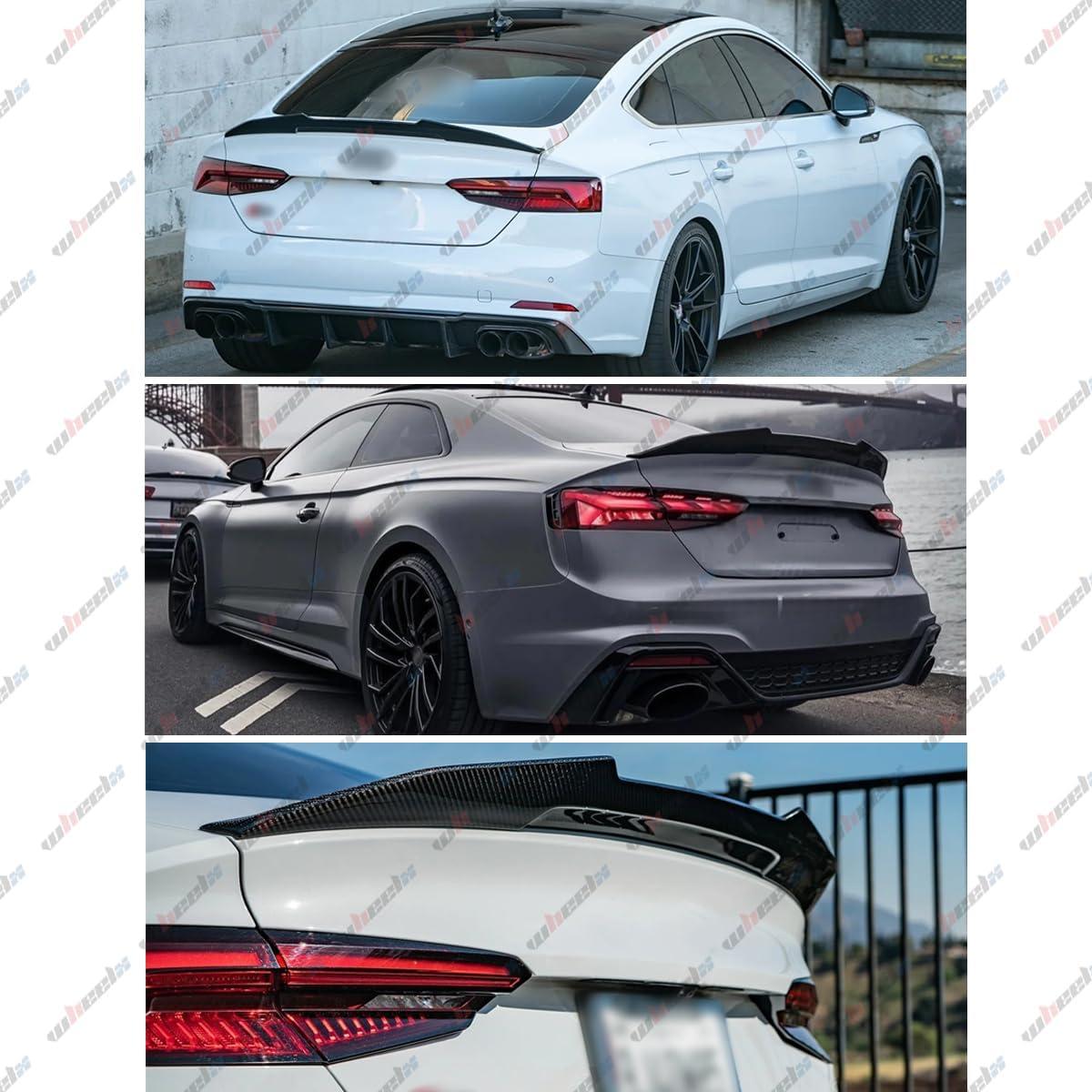 Spoiler Trasero Fibra de Carbono WheelX Audi A5 B9 2017-2024
