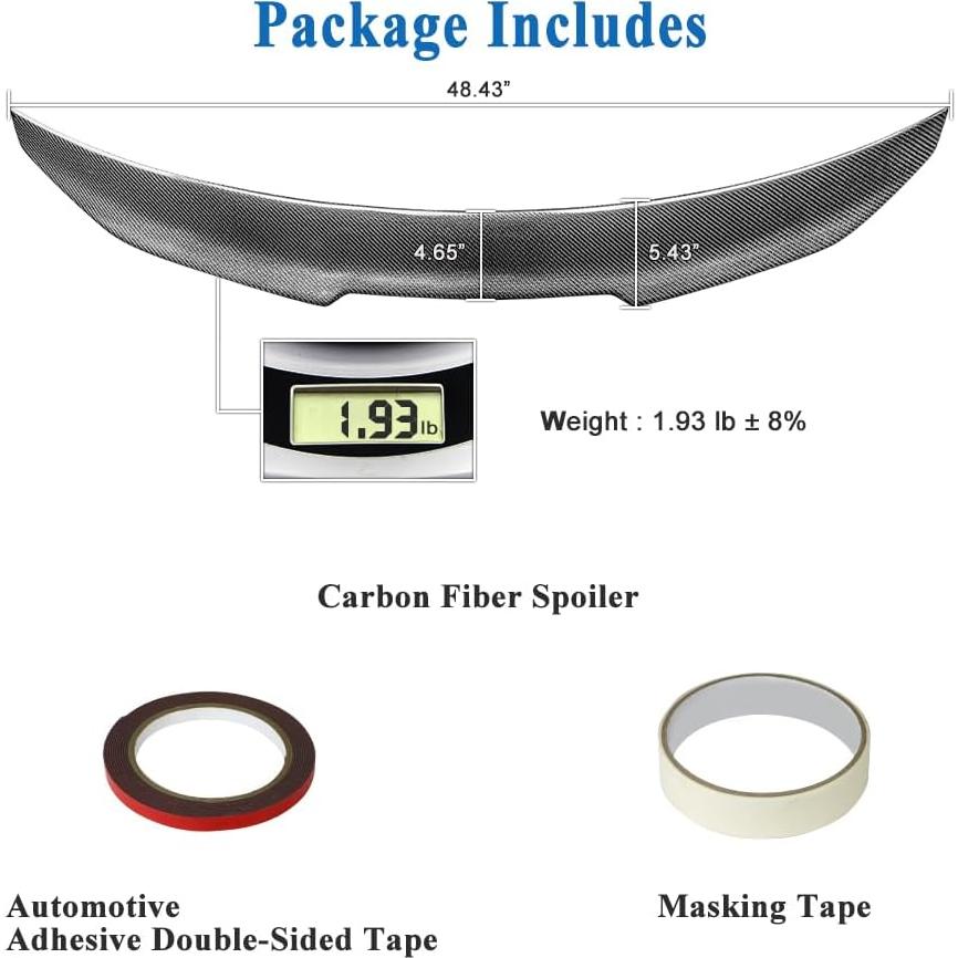 Alerón de Maletero AeroBon Fibra de Carbono Audi A5 S5 RS5 2018-2025