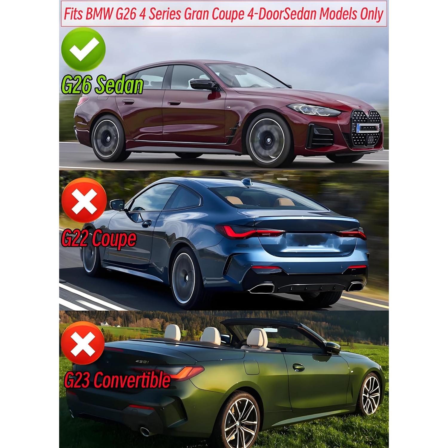 Alerón Trasero para Ventana Techo BMW G26 4 Series 2021-2025