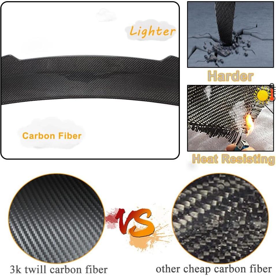 Spoiler de Maletero de Fibra de Carbono MCARCAR para BMW G22 G82