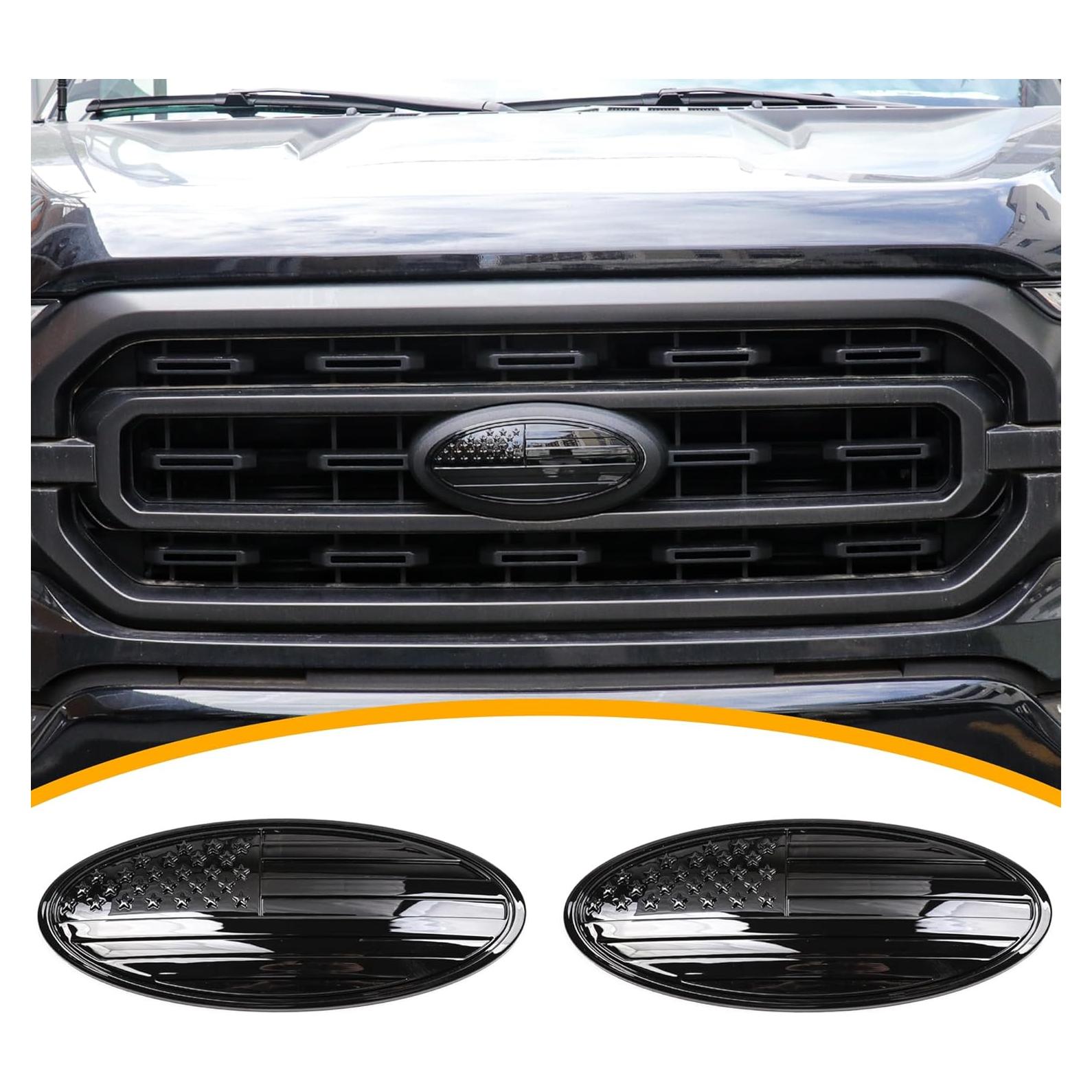 Cubierta de Emblema Frontal RERPRO para Ford F150 2015-2023