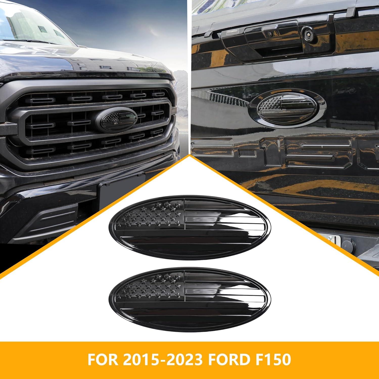 Cubierta de Emblema Frontal RERPRO para Ford F150 2015-2023
