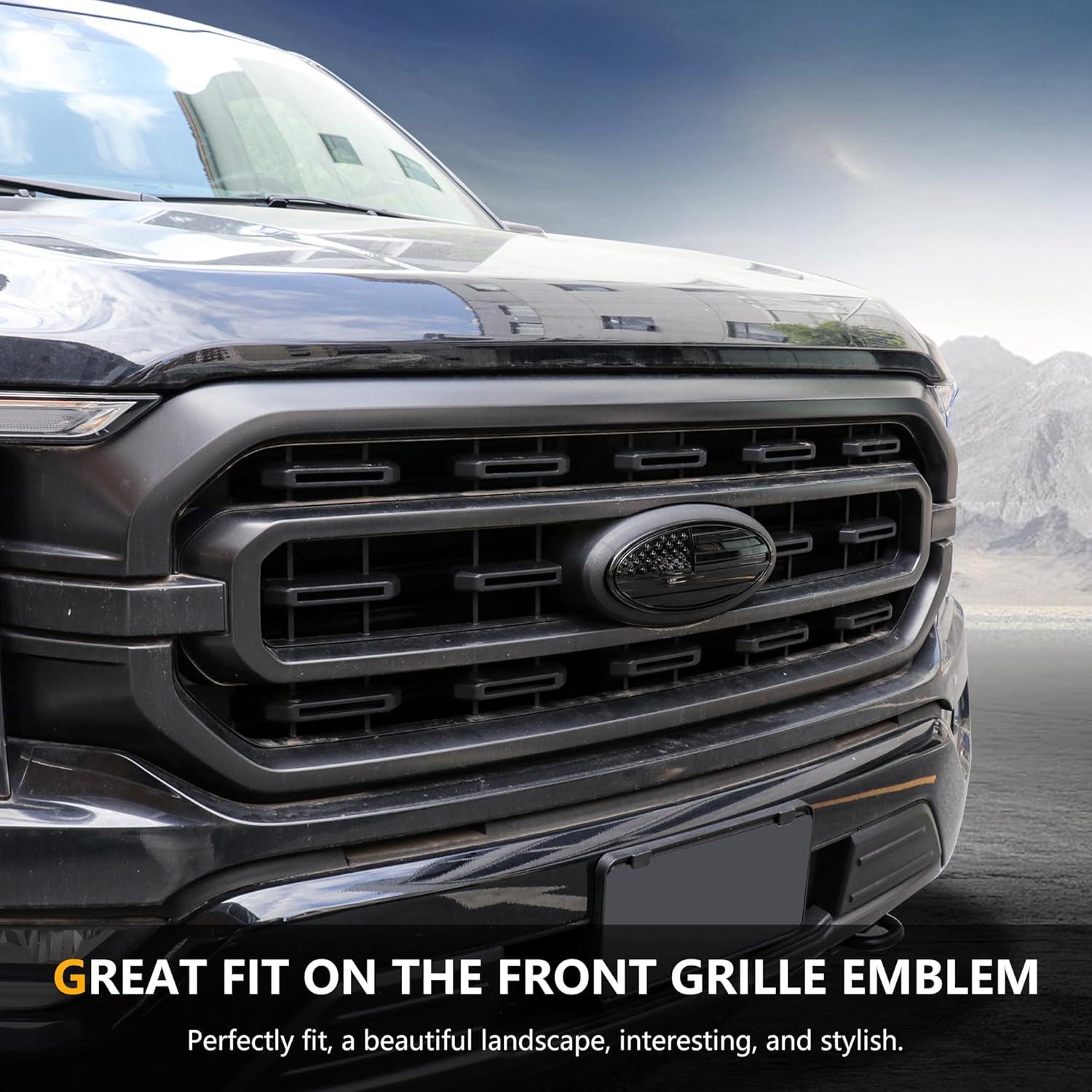 Cubierta de Emblema Frontal RERPRO para Ford F150 2015-2023
