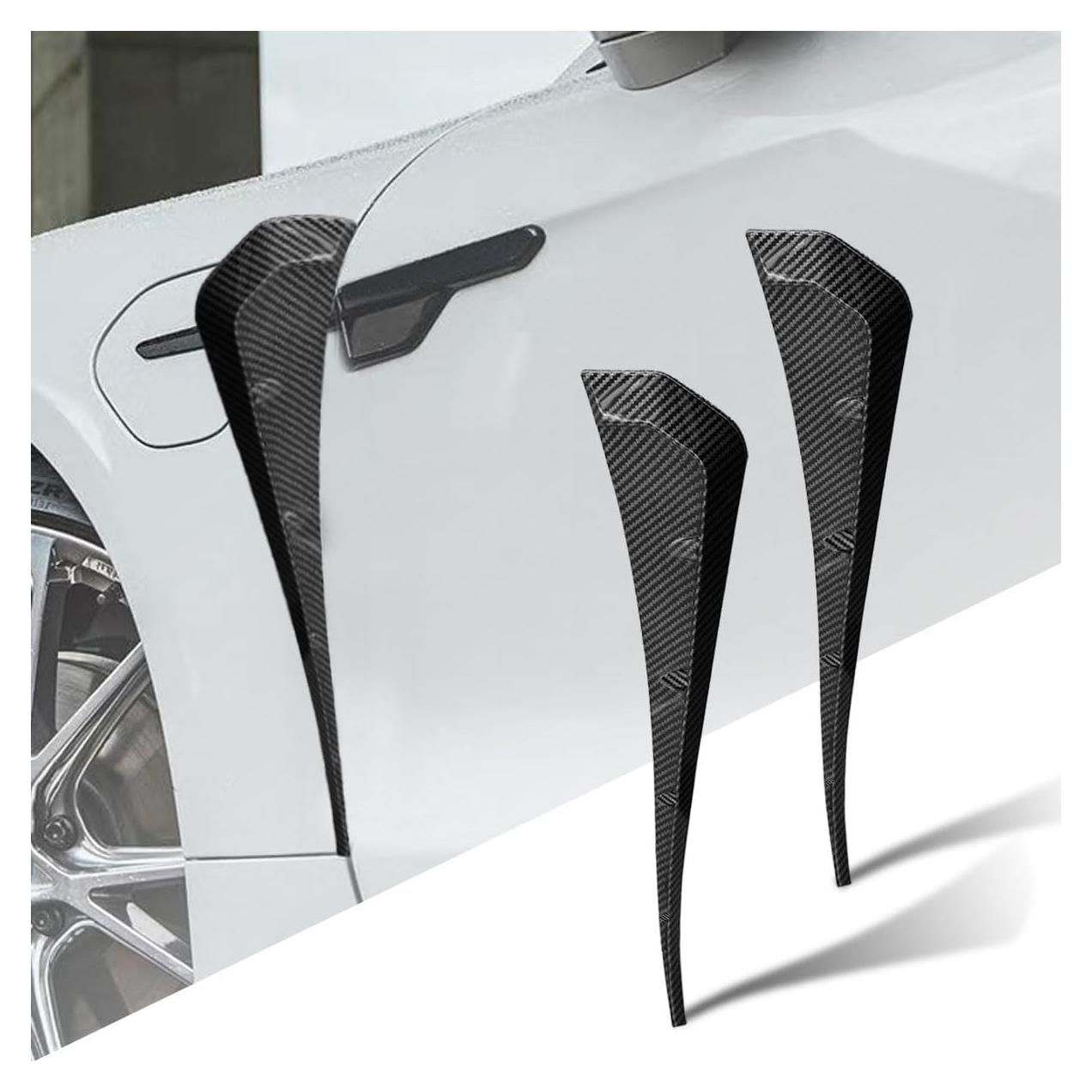 Calcomanía Lateral para Guardabarros LHDOS Fibra de Carbono 41.8x7.8cm