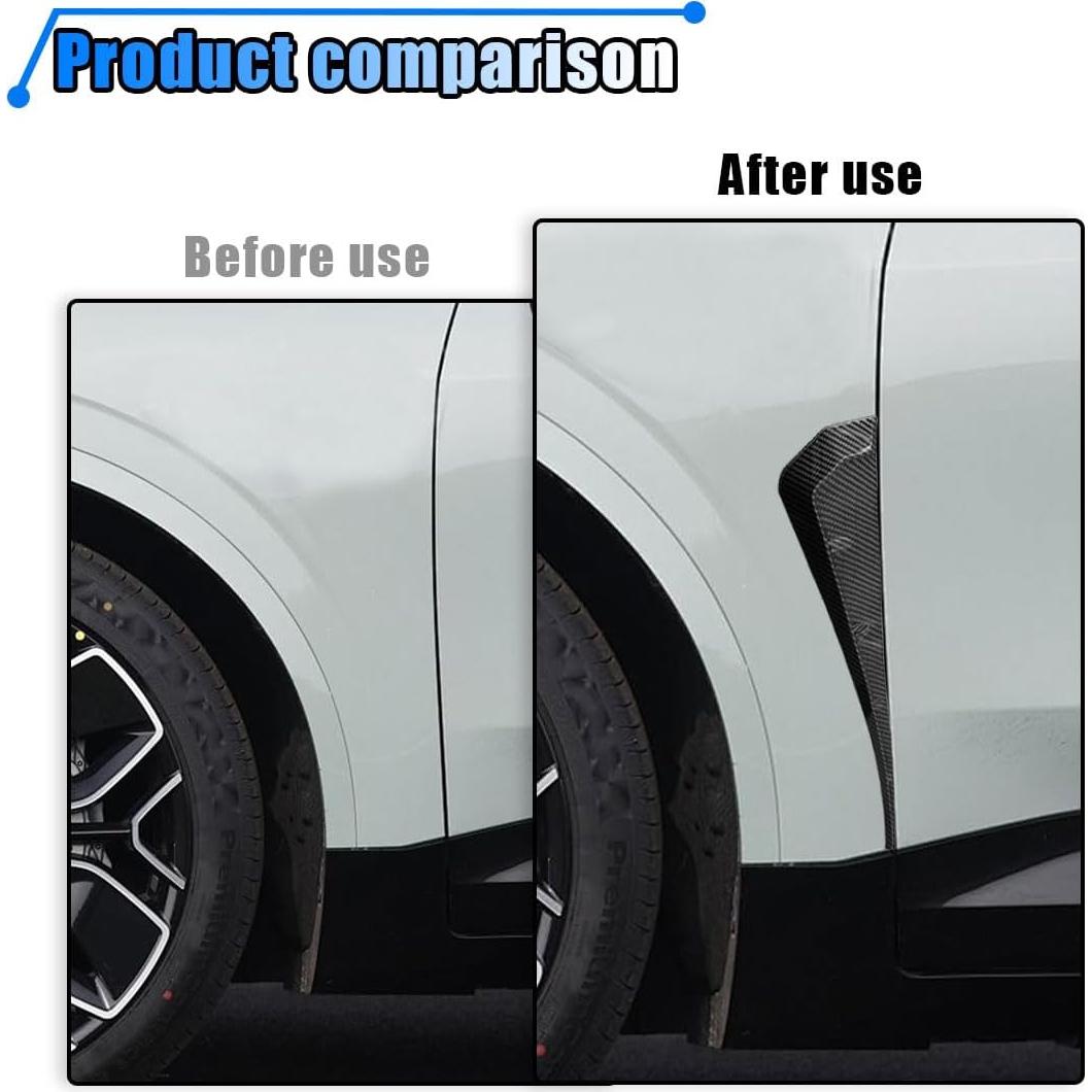 Calcomanía Lateral para Guardabarros LHDOS Fibra de Carbono 41.8x7.8cm