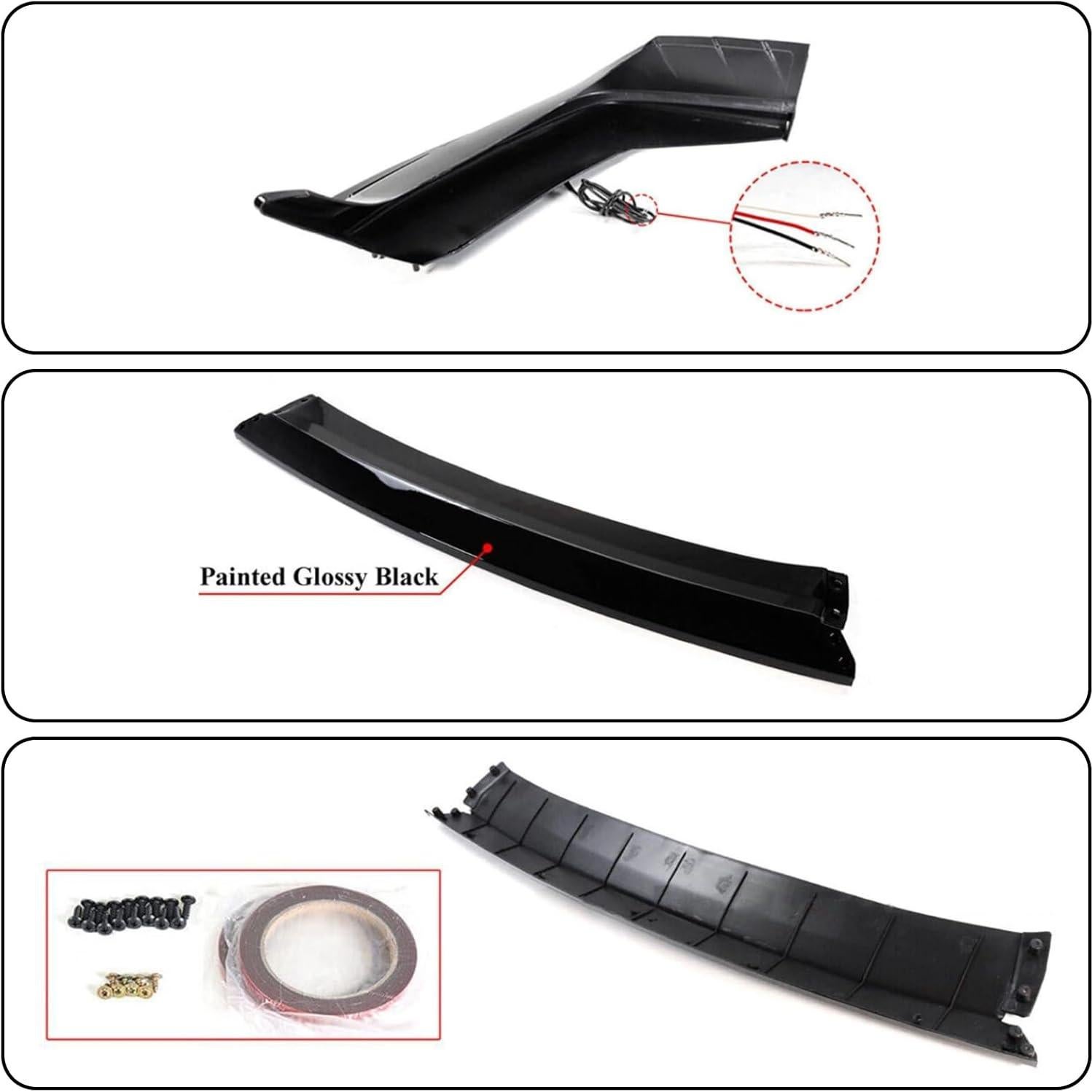 Labio Parachoques Frontal Honda Civic 10ma Gen 2017-2021 ABS