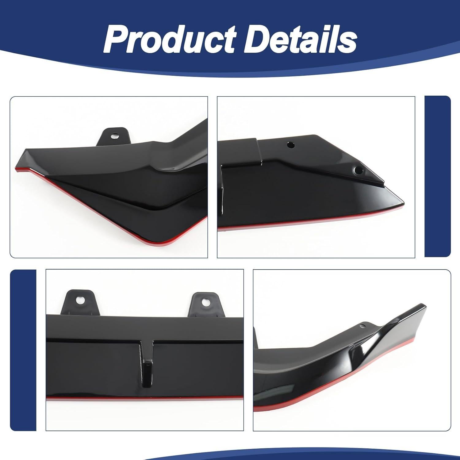 Labio de Parachoques Delantero GearUp para Honda Civic 2022-2024