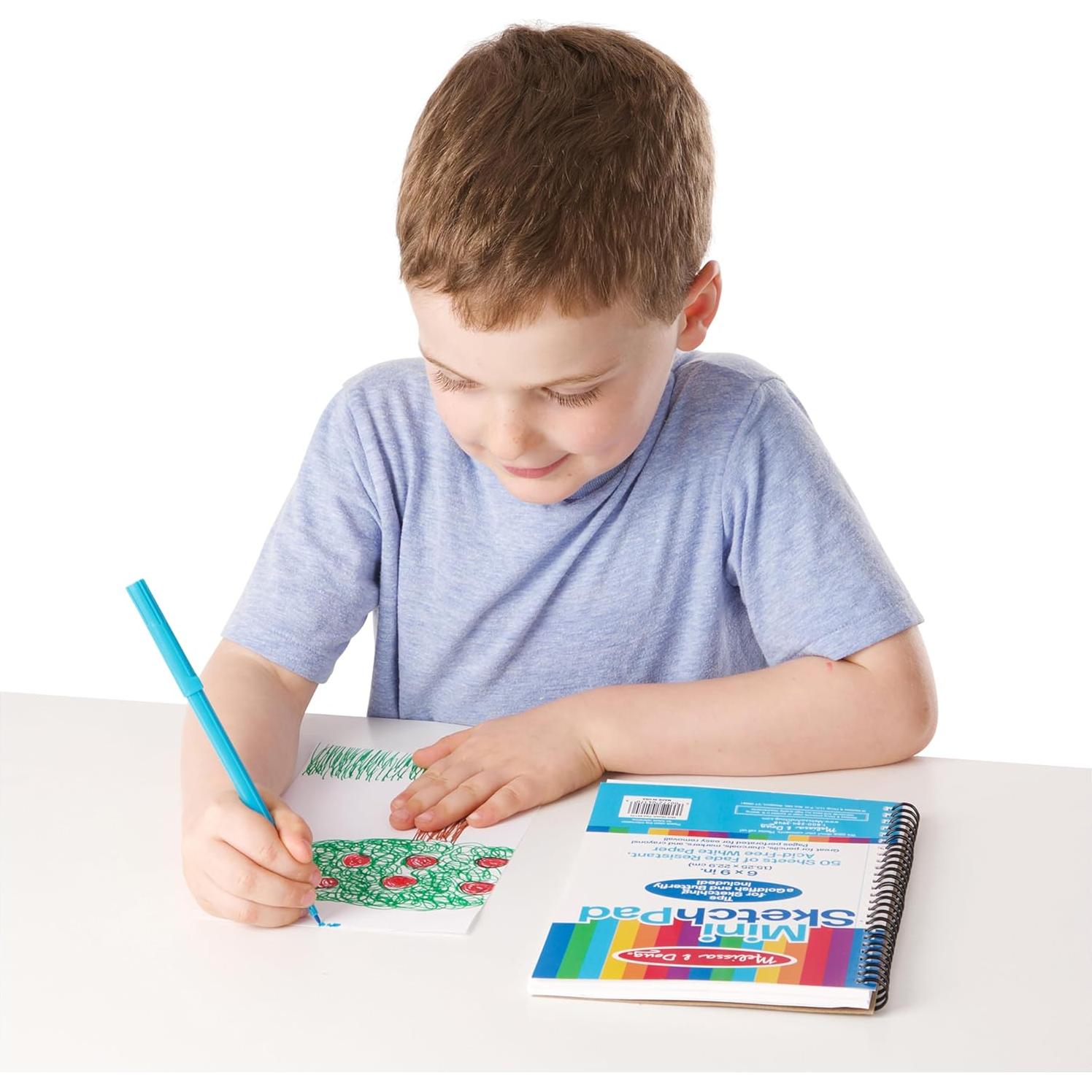 Bloc de Dibujo Enlazado Melissa & Doug - Paquete de 4