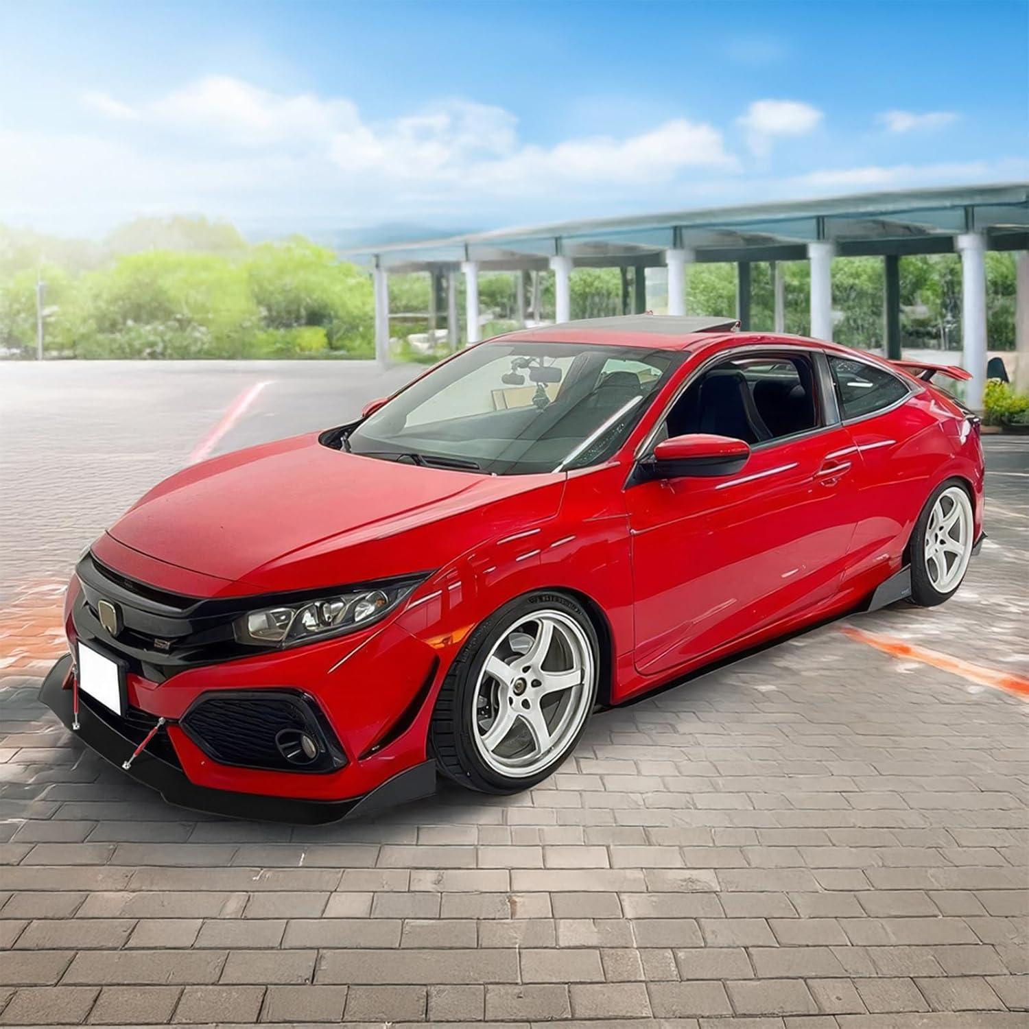 Lip de Parachoques Frontal IKON MOTORSPORTS para Honda Civic 2017-2021