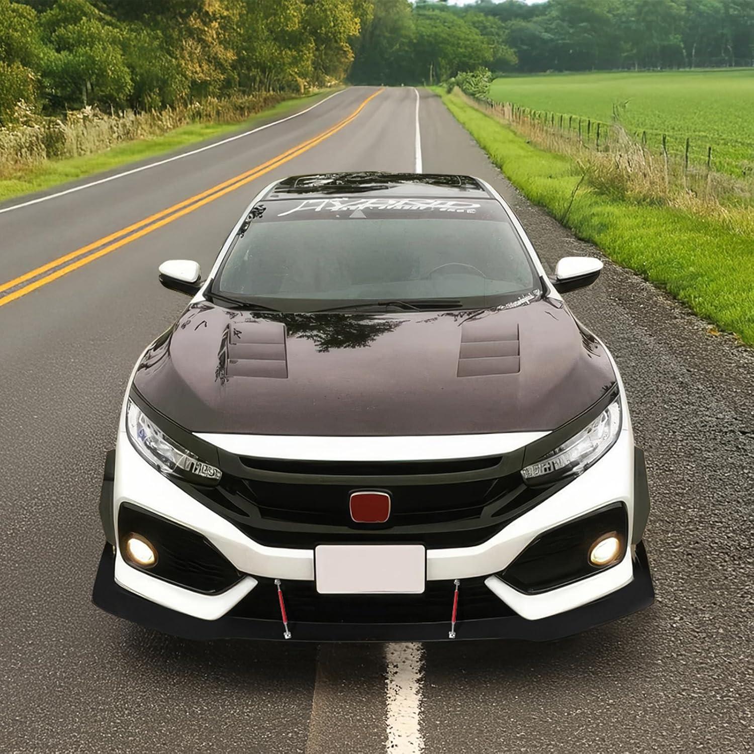 Lip de Parachoques Frontal IKON MOTORSPORTS para Honda Civic 2017-2021