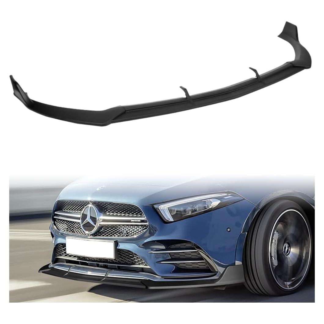 Labio Parachoques Frontal W-POWER para Mercedes-Benz Clase A 2019-2023