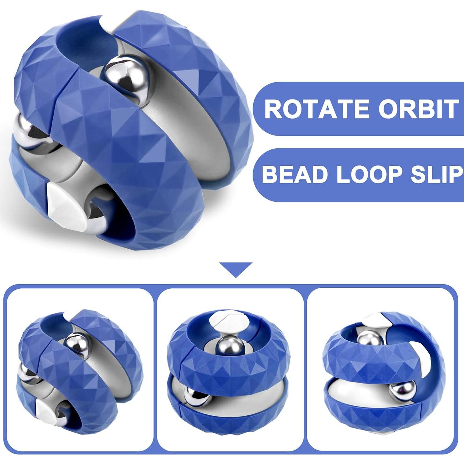 Paquete de 4 Juguetes Antiestrés DIMI Pelota Orbit